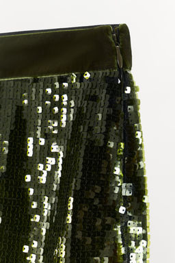 COMBINED SEQUIN SHORTS - Zara фото 5