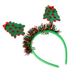 Ободок новогодний карнавальный Ёлочки, цвет МИКС - Simaland фото 2