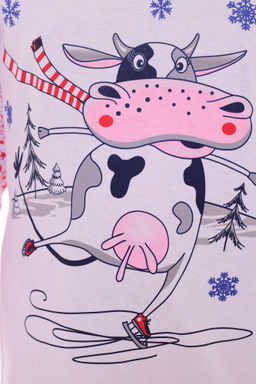 Пижама подростковая 12-089 (красный)