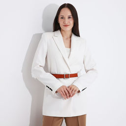 Ремень женский, ширина 2,8 см, винт, пряжка металл, цвет рыжий - Simaland фото 3