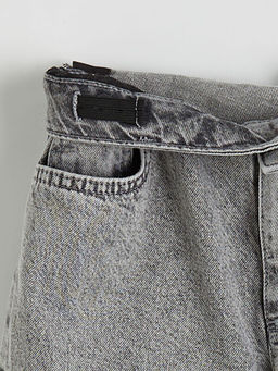 Wideleg K?z ?ocuk Jean Pantolon