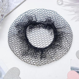 Цена за 12 шт. Сетка для волос, чёрная