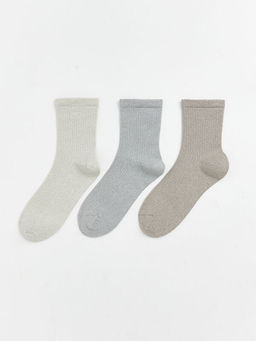 Parlak G?r?n?ml? Kad?n Soket ?orap 3l?