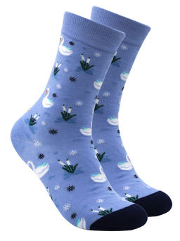 Носки р.35-40 Niceee Белый Лебедь