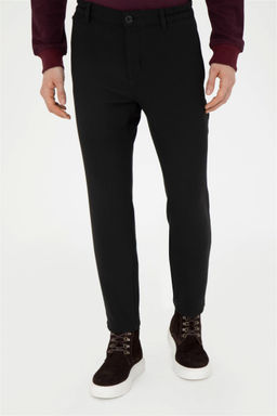 U. S. Polo Assn / Мужские черные брюки из плотной ткани - U.s. polo assn фото 2