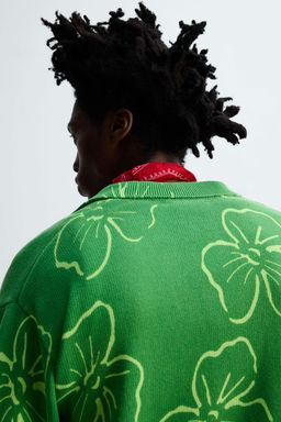 FLORAL PRINT CARDIGAN  OTIS KWAME KYE QUAICOE - Zara фото 16
