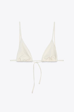 PLAIN TRIANGLE BIKINI TOP