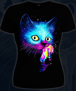 Футболка женская Fluro Ice Cream - Good фото 3