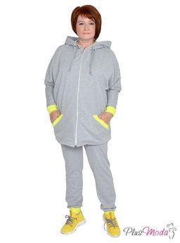 Толстовка Модель №947 размеры 44-84 - Plusmoda фото 4