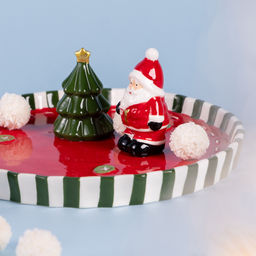 БЛЮДО СЕРВИРОВОЧНОЕ КОЛЛЕКЦИЯ CHRISTMAS GIFT 25*25*8,5 СМ - Lefard фото 4