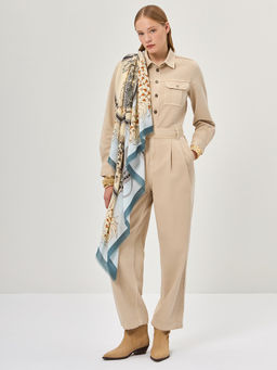 Платок жен. виск+шерсть 130х130 LSZ33-631-11