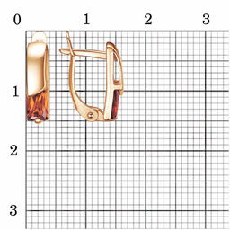 СЕРЬГИ 34815207Гр - Красная пресня фото 2