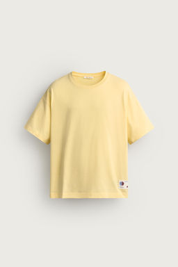 CAMISETA RELAXED FIT GR?FICO SOL / Mantequilla - Zara фото 8