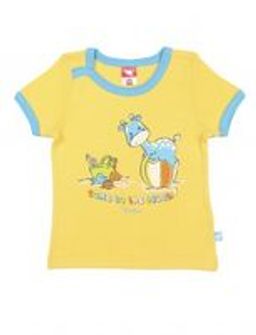 CRB wear/CSB 61329 Футболка для мальчика, желтый/Ex.Cherubino
