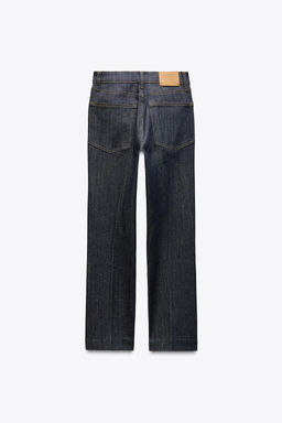 ZW COLLECTION HIGH-WAIST BOOTCUT CROPPED JEANS - Zara фото 32