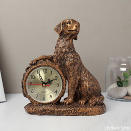 Часы статуэтка Собака 19 см / 2404 /уп 24/ - Галеонтрейд фото 6