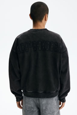 Sudadera con efecto lavado Oversized Fit - H&m фото 7