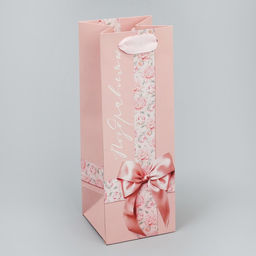 Пакет под бутылку Бутылочка для тебя, 9 х 25 х 8.9 см - Дарите счастье фото 2