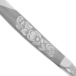 Тройка Нож столовый из нержавеющей стали 21,5см, художественая роспись (Россия) - Домашняя мода фото 2