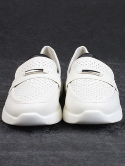 03-PDL 205-5 LT. BEIGE Полуботинки женские (натуральная кожа)