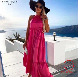 Платье женское длинное