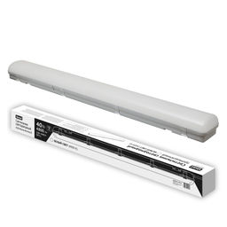 ULY-K70N 40W/4000K/L126 IP65 WHITE Светильник светодиодный промышленный. Белый свет (4000K). 4800Лм. 1265X124x90мм. Корпус белый. TM Uniel