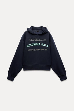 SLOGAN PRINT HOODIE - Zara фото 7