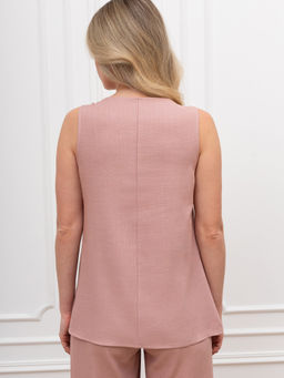 Блузка (топ) Сибелла-4 из вискозы со льном - Виотекс фото 36