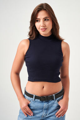 52714 топ укороченный с горлом - Натали фото 61