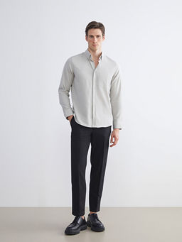 Regular Fit Uzun Kollu Arm?rl? Erkek G?mlek