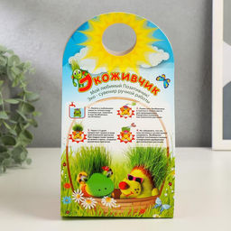 Набор для выращивания «ЭкоЖивчик. Божья коровка», фигурка растущая в подарочной упаковке