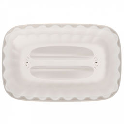 Хлебница 40,6х26,6х16,7см, с вкладышем-сушилкой, прозрачная крышка, полипропилен (Россия)