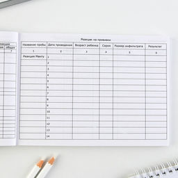 Медицинская карта ребенка Форма №112/у Розовый коллаж, 80 листов - Artfox фото 3