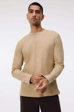 Camiseta en punto gofrado Slim Fit - H&m фото 2