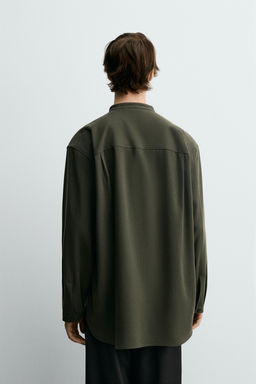 MULTI-POSITION FLOWING SHIRT - Zara фото 3