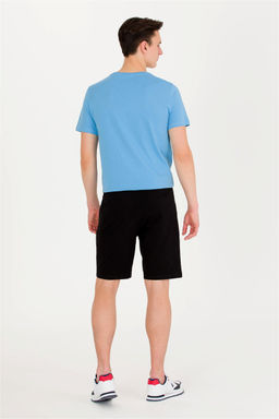 Мужские черные трикотажные шорты - U.s. polo assn фото 4