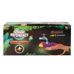 Фигурка ABtoys Юный натуралист Ящерица волшебная, меняет цвет в воде, 16 видов , в дисплее 24 шт  фото 3