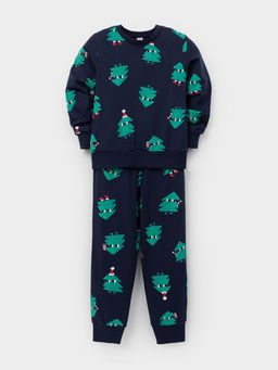 К 1663-1/синий 1410 Н149 пижама дет