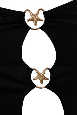 Limited Edition Siyah Mini Orme Premium Aksesuarl? Plaj Pareo TBESS24PR00017 - Trendyolmilla фото 6