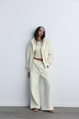 OVERSIZED ZIPPED SWEATSHIRT - Zara фото 2