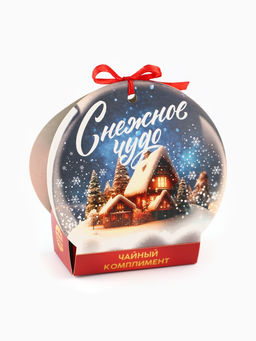 Цена за 2 шт. Чай подарочный Снежное чудо, ассорти, 12.6 г (7 пакетиков х 2 г). - Фабрика счастья фото 12