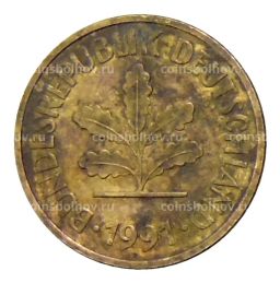 5 пфеннигов 1991 года J Германия