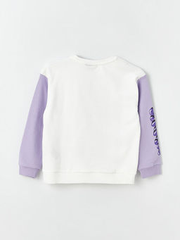 Bisiklet Yaka Minnie Mouse Bask?l? Uzun Kollu K?z ?ocuk Sweatshirt - Waikiki фото 3