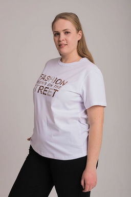 Футболка М325358Па белый - Елена фото 2