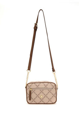 Женская бежевая сумка через плечо - U.s. polo assn фото 6