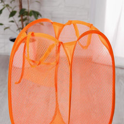 Корзина для игрушек с ручками (сетка), цвета МИКС - Simaland фото 3