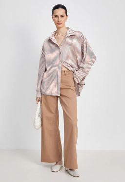 Брюки женские (джинсы wide leg fit) Finn Flare FSE15010 728  фото 3