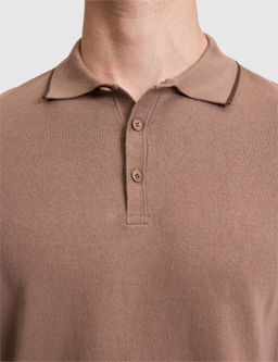 Vizon Slim Fit %100 Pamuk D__meli Polo Yaka Triko Ti__rt