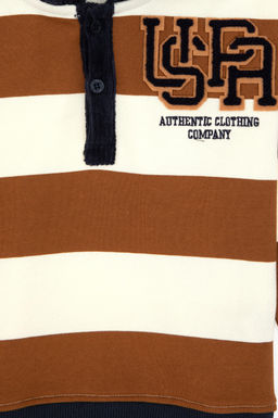 Erkek _ocuk Camel Kap__onlu Sweatshirt - U.s. polo assn фото 3