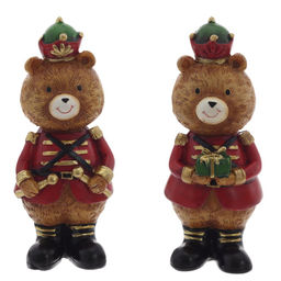 Фигурка декоративная "Медвежонок", L4 W4 H10 см, 2в.